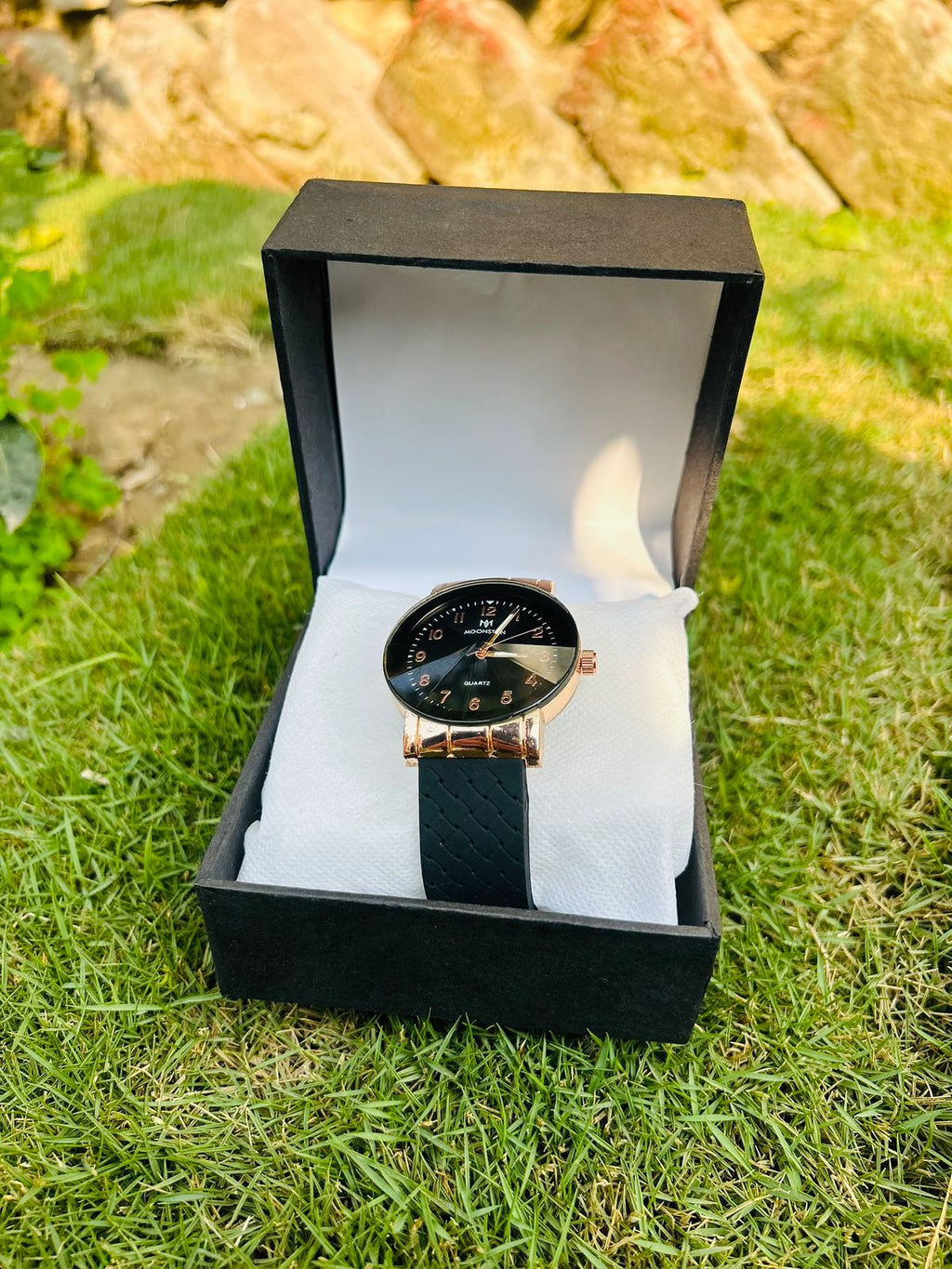 MOON'S Quartz classic mens watch