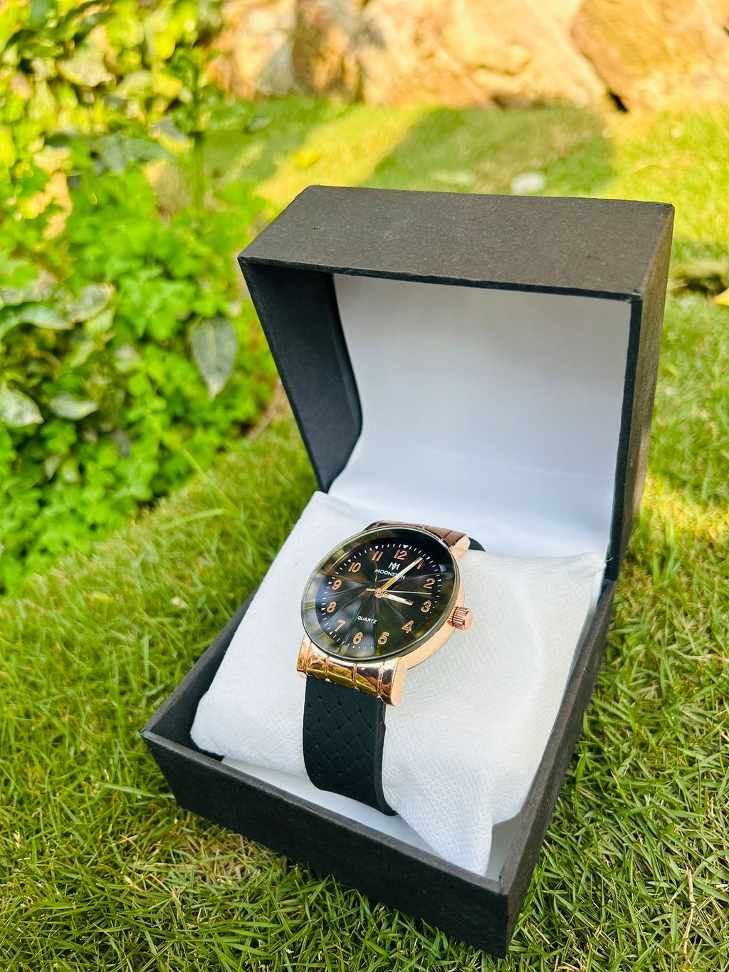 MOON'S Quartz classic mens watch