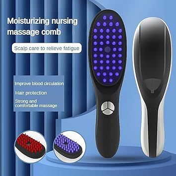 Steam Hair Comb 3D Massager for Head Ultrasonic Vibration