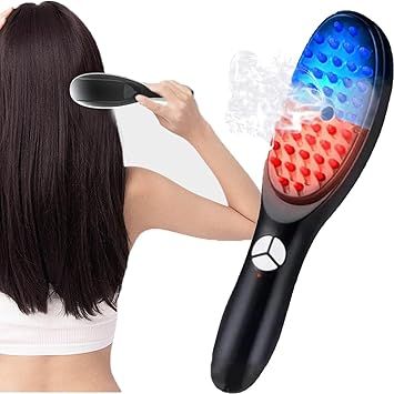 Steam Hair Comb 3D Massager for Head Ultrasonic Vibration