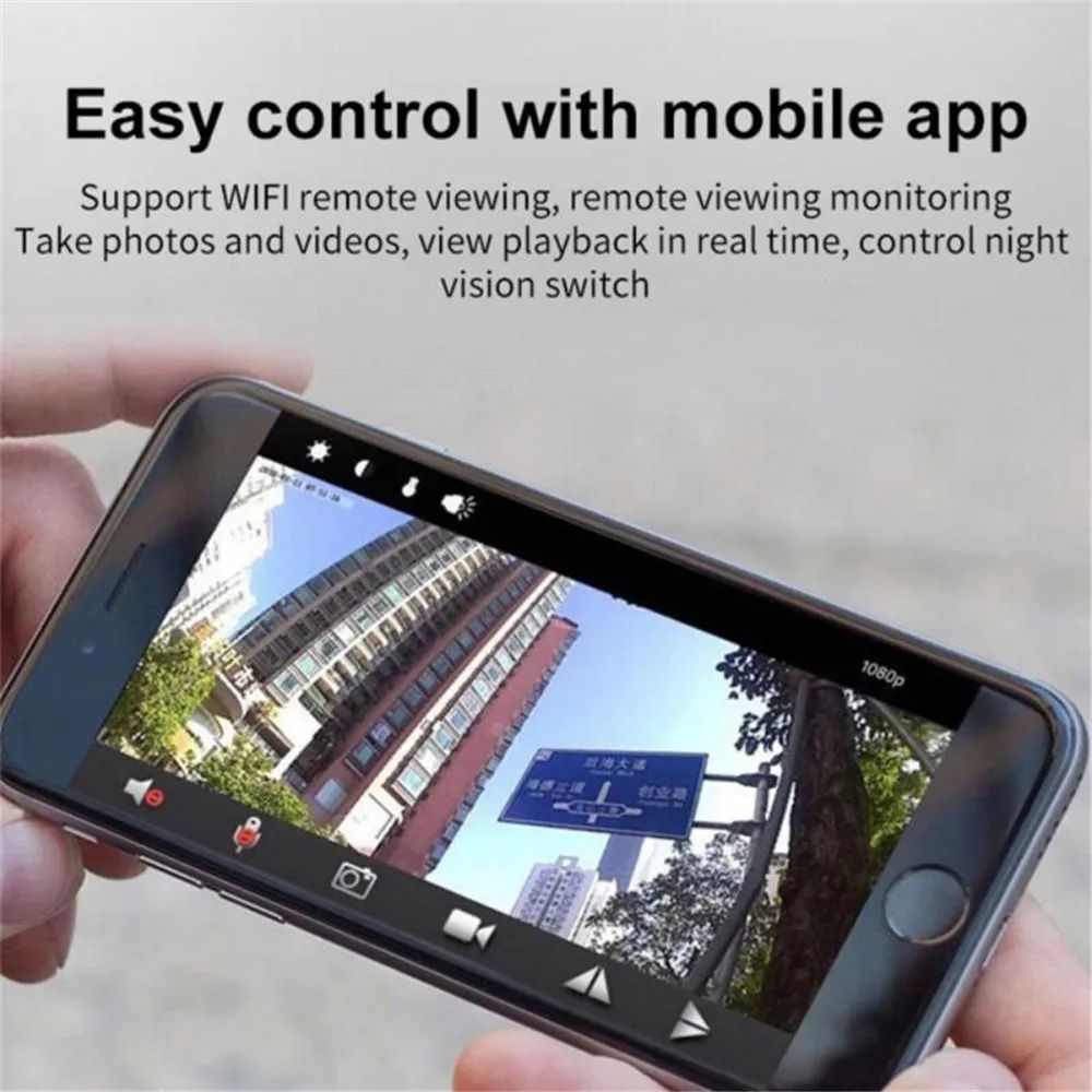 A9 WiFi Mini Camera HD Wireless Video Recorder Voice Recorder Security Monitoring